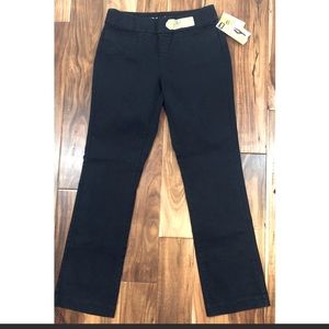 Lee Women's Pull-On Jeans Size 8 Dark Wash Denim Cotton Spandex Bootcut NWT